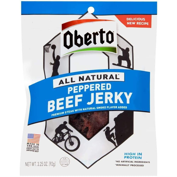 3.25Oz Peppered Beef Jerky Pre-Loaded Clip Strips