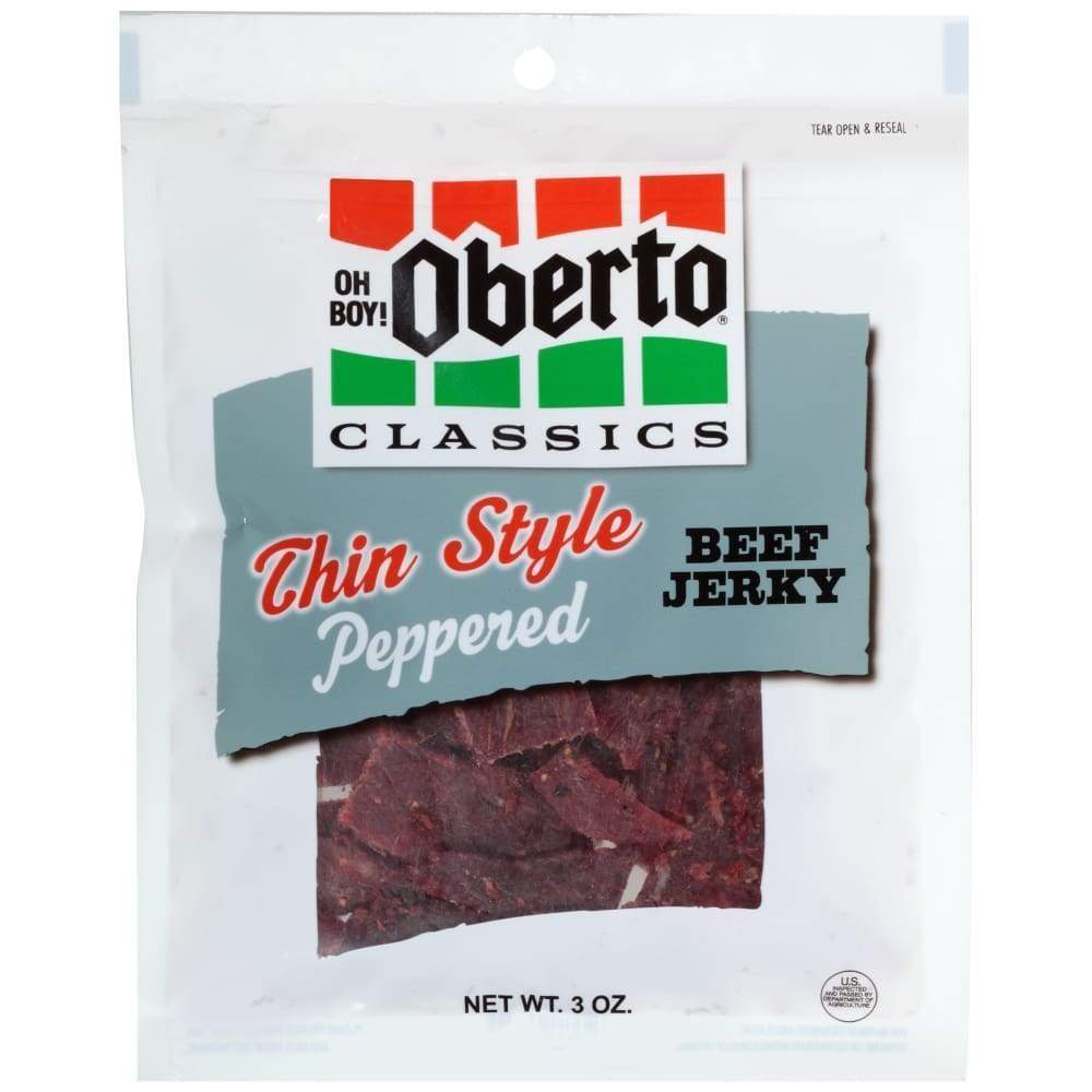 3Oz Peppered Thin Style Beef Jerky