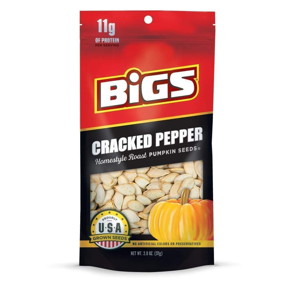 Bigs Cracked Pepper Pumpkin Seeds 2 Oz.