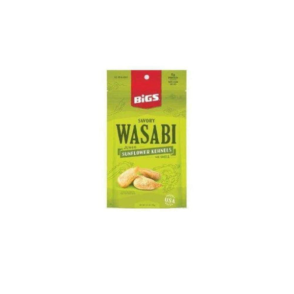 Bigs Savory Wasabi Sunflower Kernels 3.5 Oz