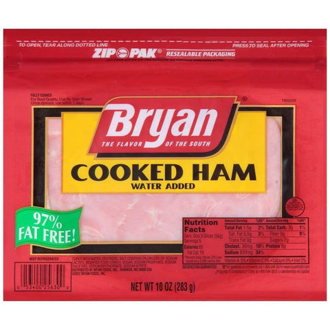 Bryan Cooked Ham 10Oz
