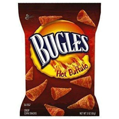 Bugles Snack Hot Buffalo, 3 Oz. 
