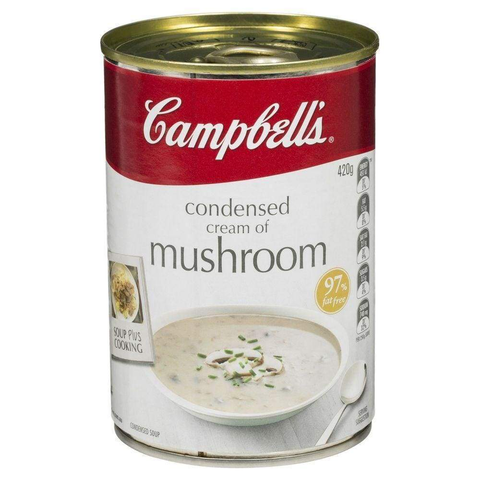 Campbells Condensed Soup Cream Mushroom