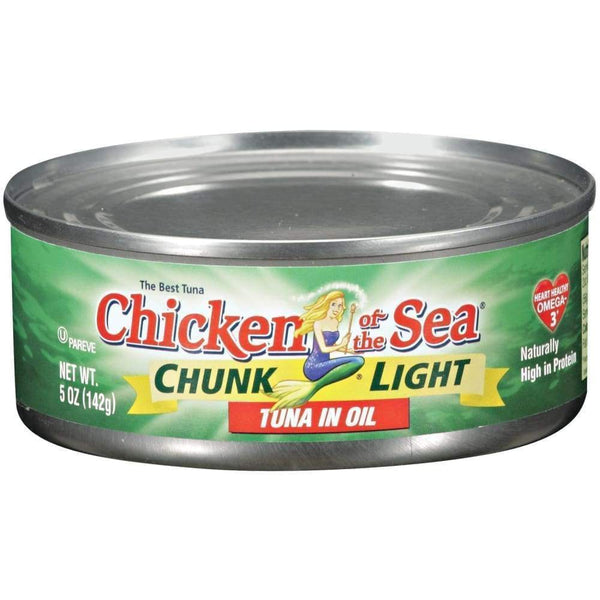 Chicken Of The Sea Chunk Light Tuna In Oil 5Oz