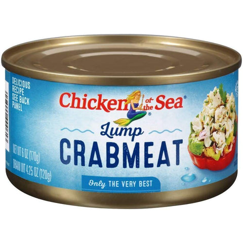 Chicken Of The Sea Lump Crab 6Oz