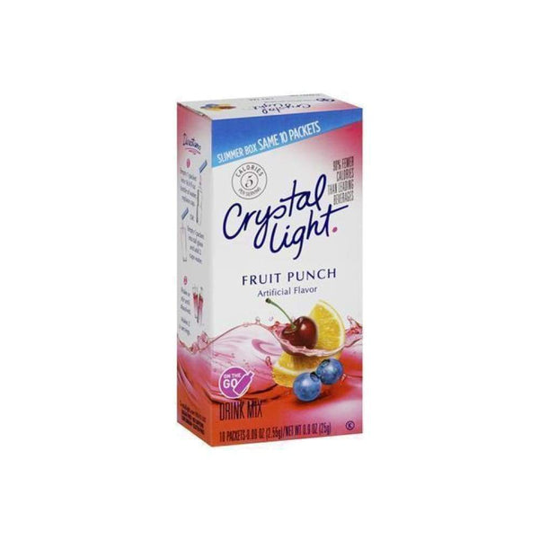 Crystal Light On The Go Powdered Soft Drink Fruit Punch