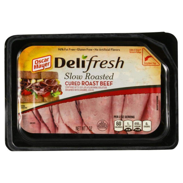 Deli Shaved Roast Beef 7 Ounce