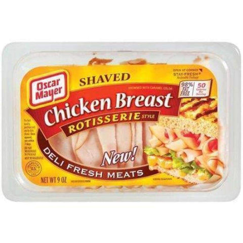 Deli Shaved Rotisserie Chicken 9 Ounce