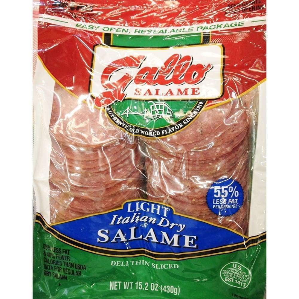 Gallo® Salame Deli Thin Sliced Italian Dry Salame 15.2 Oz.