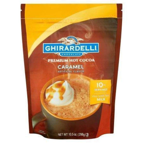 Ghirardelli Caramel Hot Chocolate Pouch 10.5 Oz Pouch