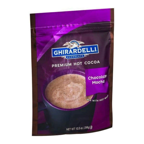 Ghirardelli Mocha Hot Chocolate Pouch 10.5 Oz