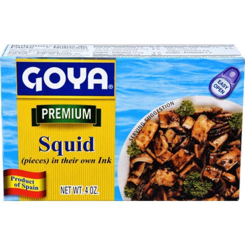 Goya Calamares En Su Tinta 4 Oz