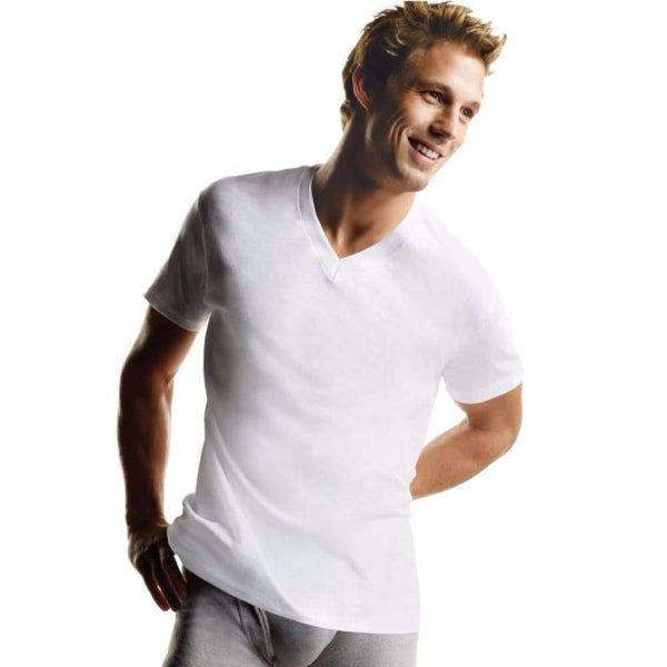 Hanes Mens Comfortsoft® V-Neck Undershirt 3-Pack