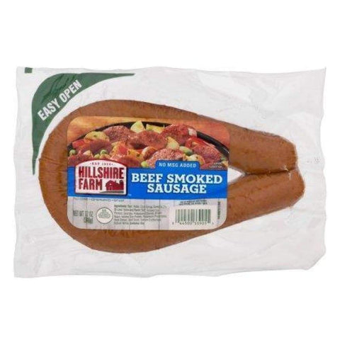 Hillshire Farm Angus Beef Smoked Sausage 12Oz