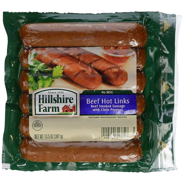 Hillshire Farm(R) Hot Beef Smoked Sausage Links 6 Count
