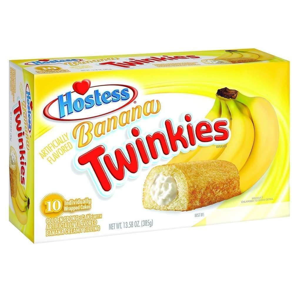 Hostess Banana Twinkie Multi-Pack Box 10 Count