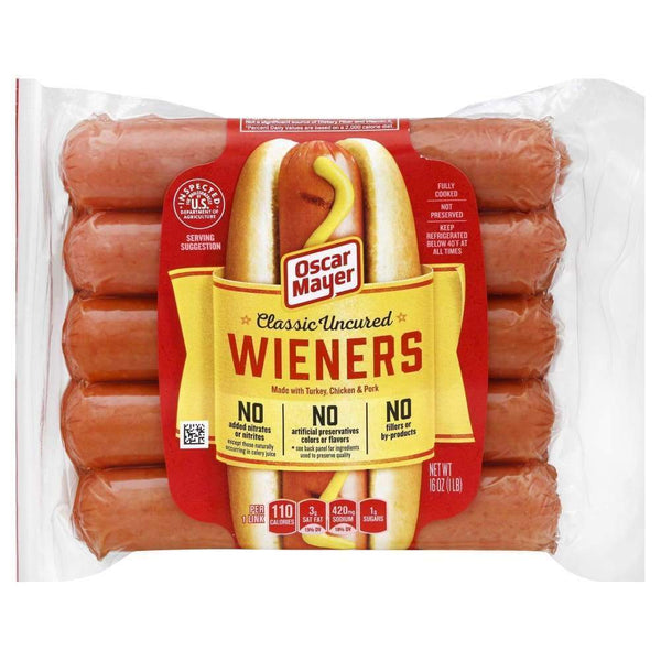 Hot Dog Easy Weiners 1Lb