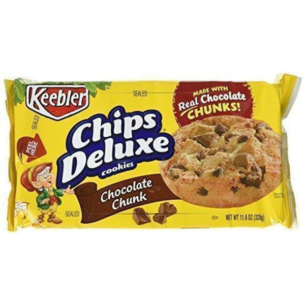 Keebler Chocolate Chunk Deluxe Cookies 11.6 Oz.