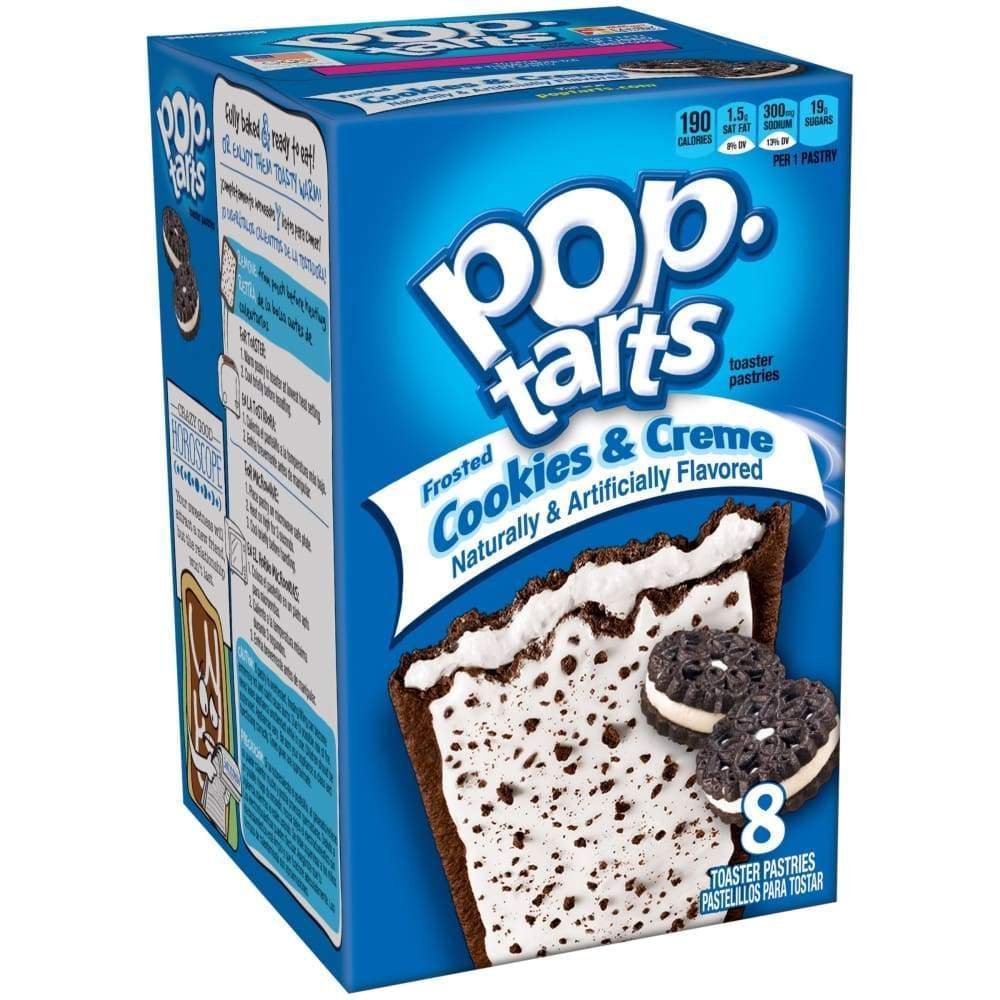 Kelloggs Pop-Tarts Cookies N Creme 14.1Oz