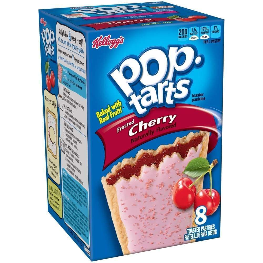 Kelloggs Pop-Tarts Frosted Cherry 14.7Oz