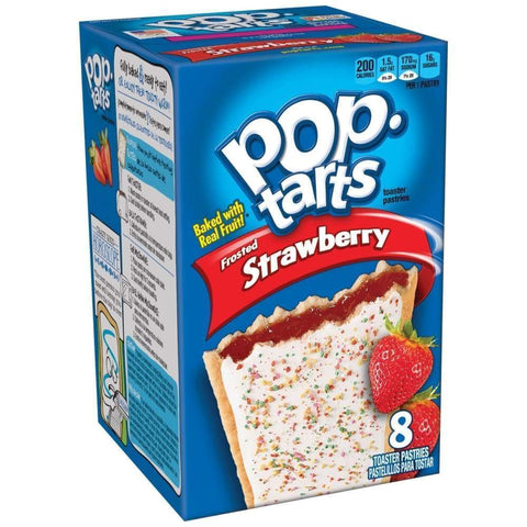 Kelloggs Pop-Tarts Frosted Strawberry 14.7Oz