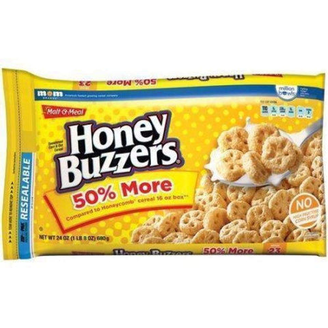 Malt-O-Meal Honey Buzzers Cereal 13.5 Oz.