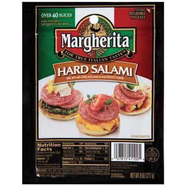 Margherita Dried Sausage Genoa Salami 8 Oz