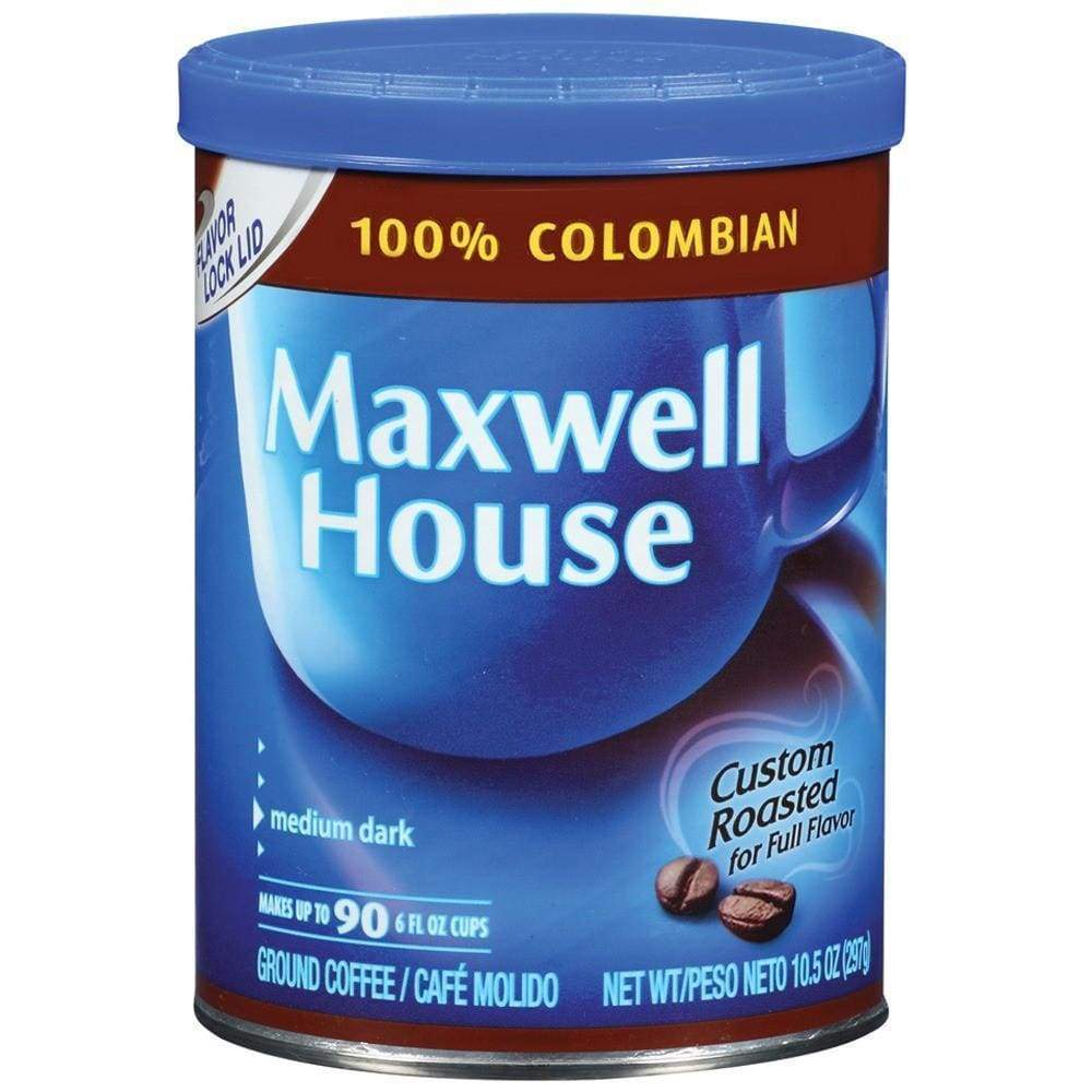 Maxwell House Colombian Vacuum Bag 100% 10.5Oz