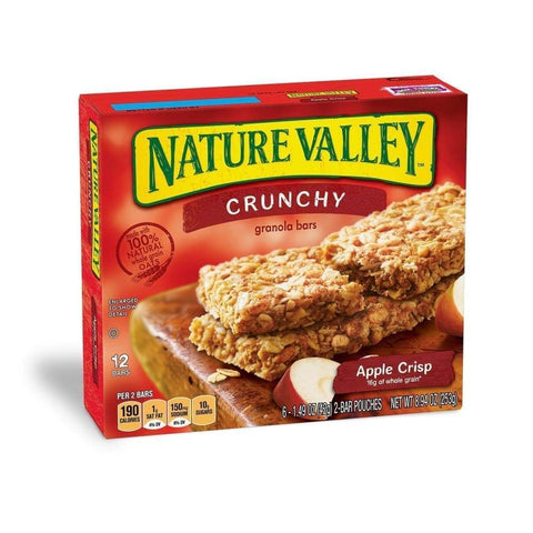 Nature Valley(R) Crunchy Granola Bar Apple Crisp 12 Ct