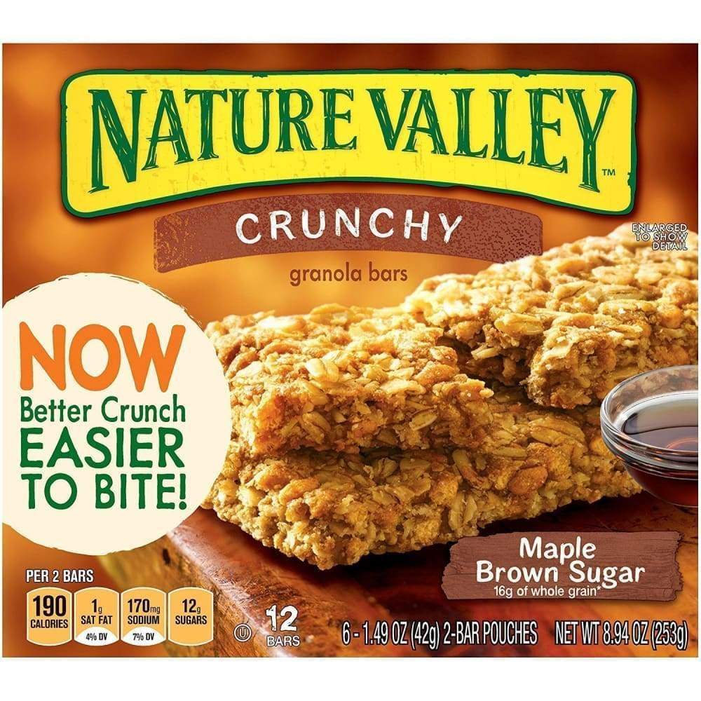 Nature Valley(R) Crunchy Granola Bar Maple Brown Sugar 12 Ct