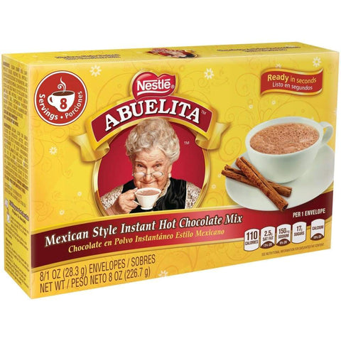 Nestle Abuelita Beverage Powder Chocolate Beverage Powder 8 Packets