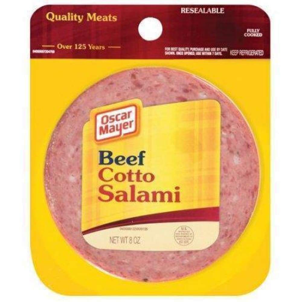 Oscar Mayer Cotto Salami Beef 8 Oz.