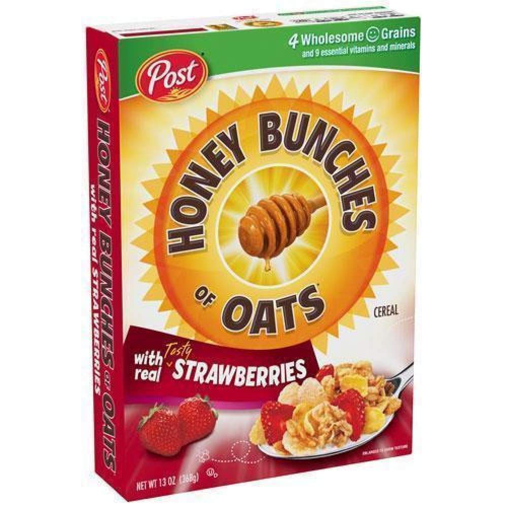 Post Honey Bunches Of Oats With Strawberries 13 Oz