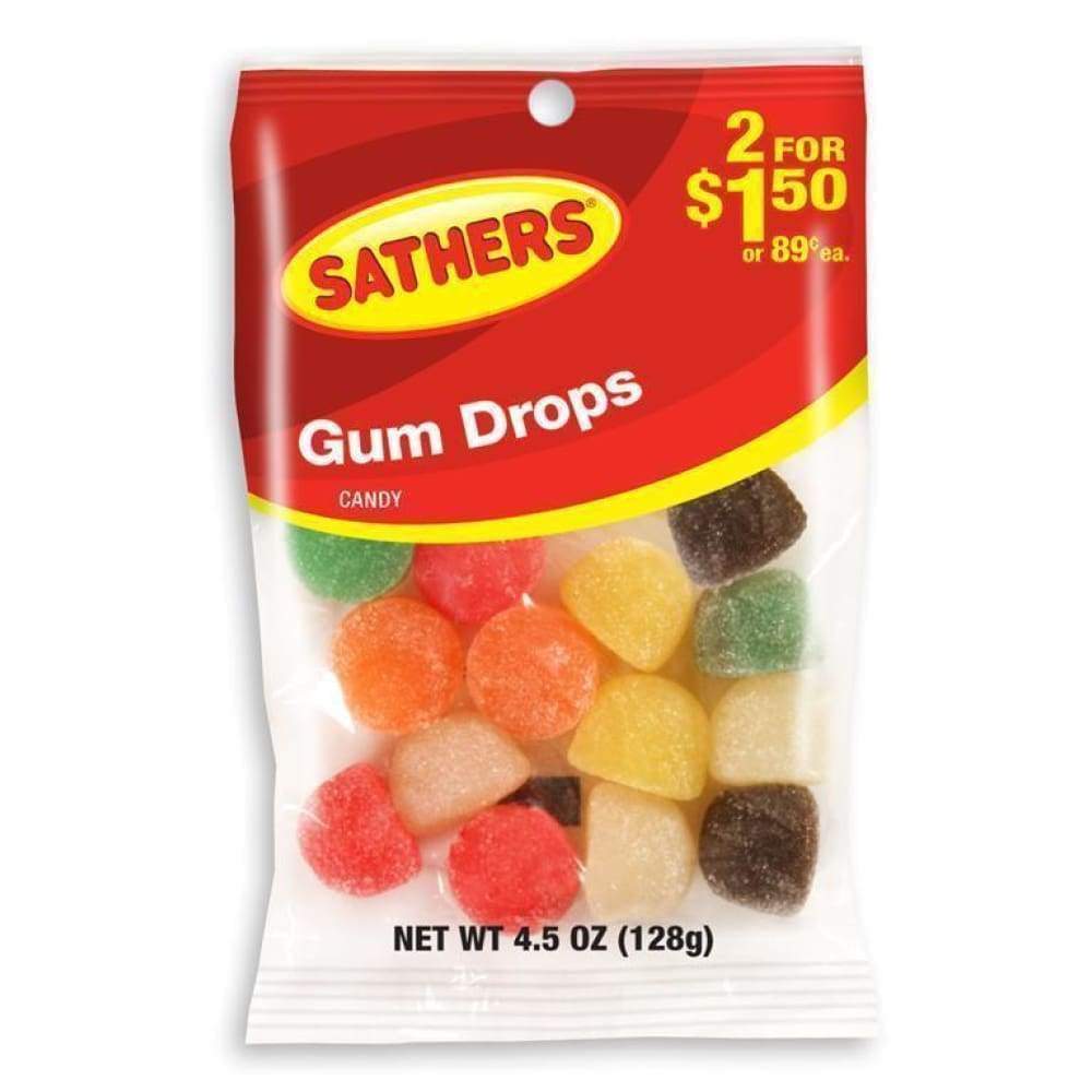 Sathers 2/$1.50 Gum Drops 4.5 Oz.