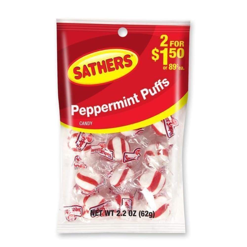 Sathers Peppermint Puffs 2.2 Oz.