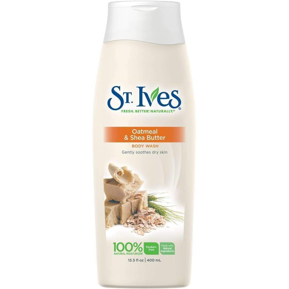 St. Ives Body Wash Soothing Oat Shea 13.5Oz.