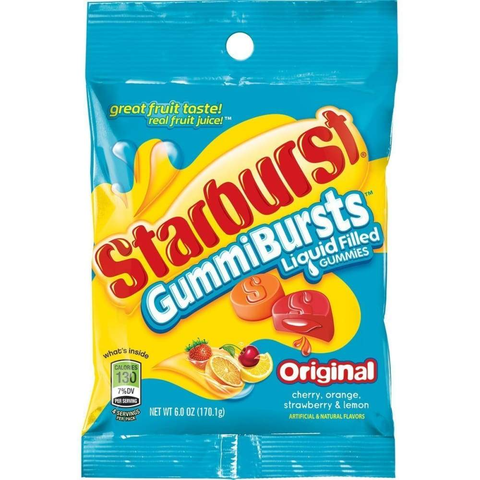 Starburst Gummiburst Peg 6 Oz.