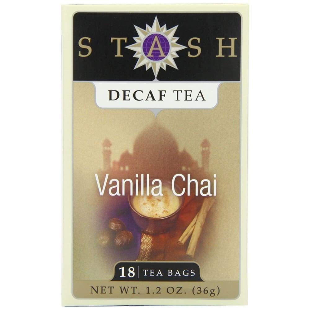 Stash Decaf Vanilla Chai Tea - 18 Bags