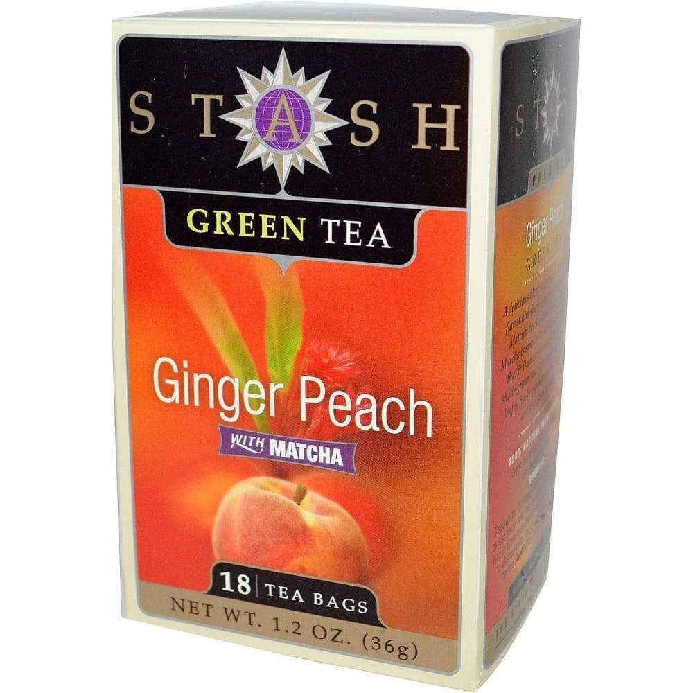 Stash Ginger Peach Green Tea 18 Bags