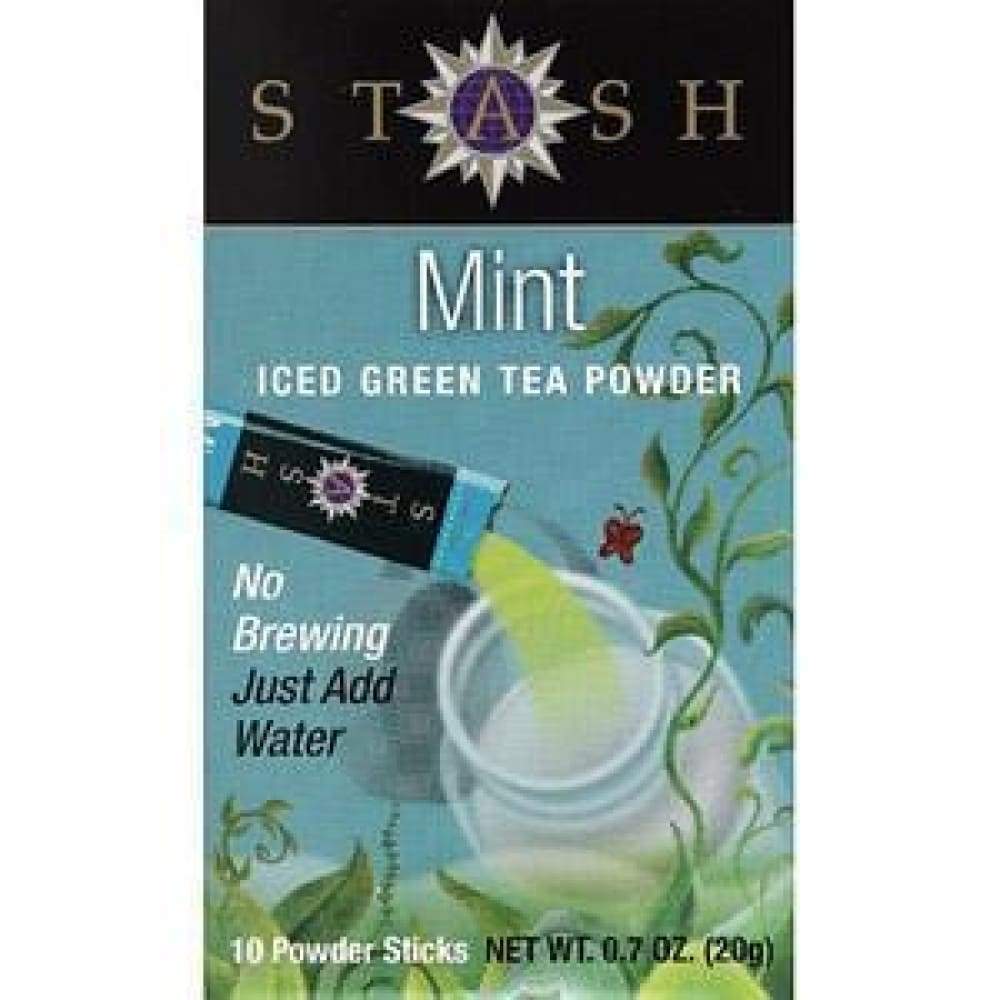 Stash Mint Green Iced Tea Powder 10 Count