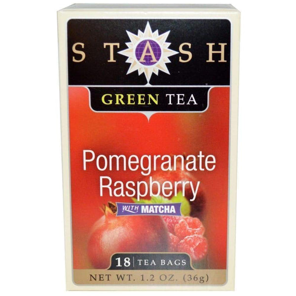 Stash Pomegranate Raspberry Green Tea 18 Bags