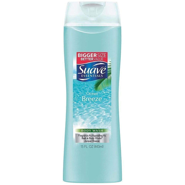 Suave Body Wash Essentials Ocean Breeze 15Oz.