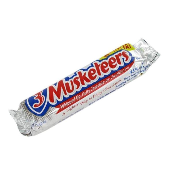 Three Musketeers Candy Bar 2.13 Oz.