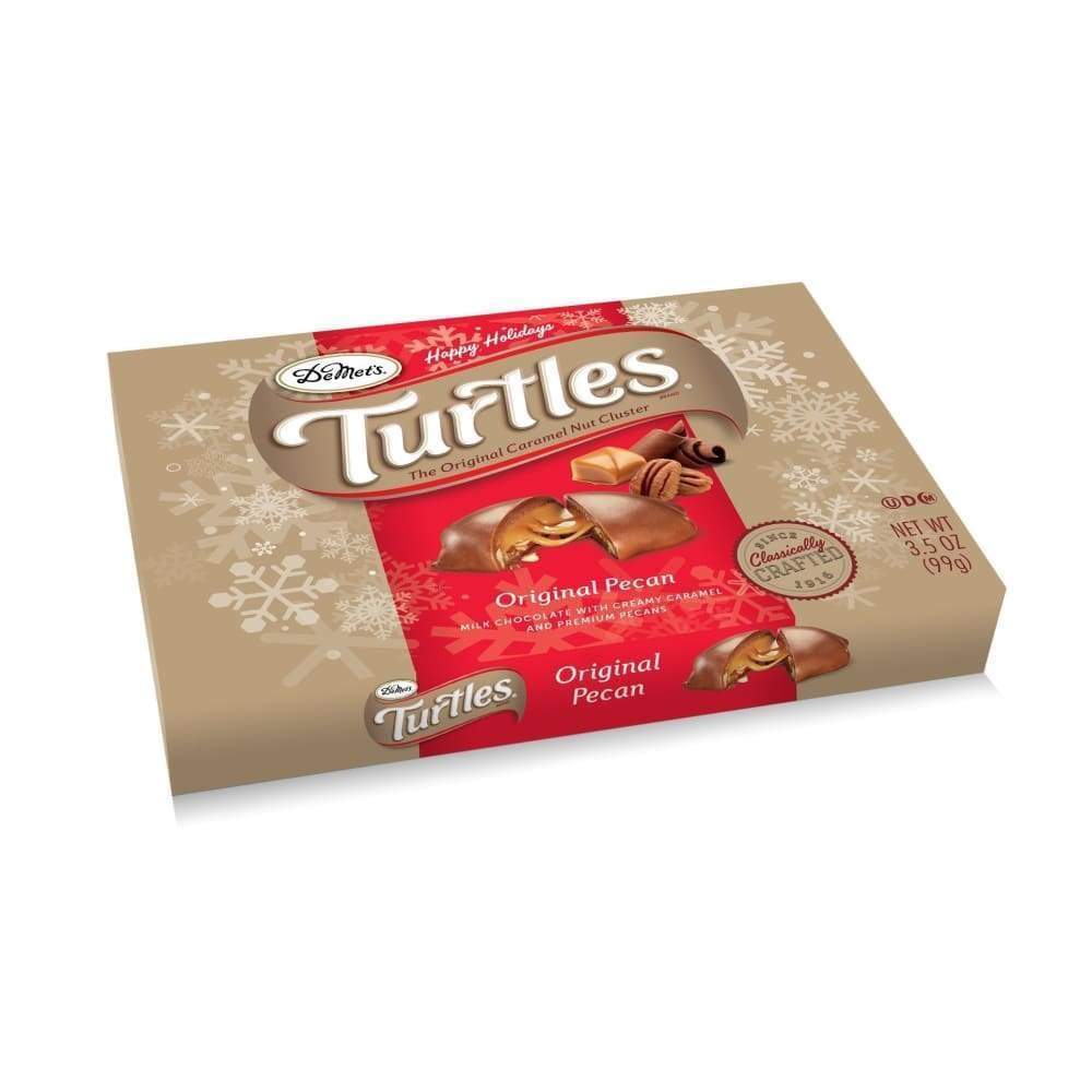 Turtles Original Caramel Nut Cluster Holiday 3.5 Oz Box