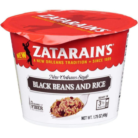 Zatarains Black Beans Rice Cup